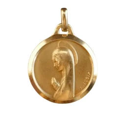 A.AUGIS - médaille Vierge or jaune