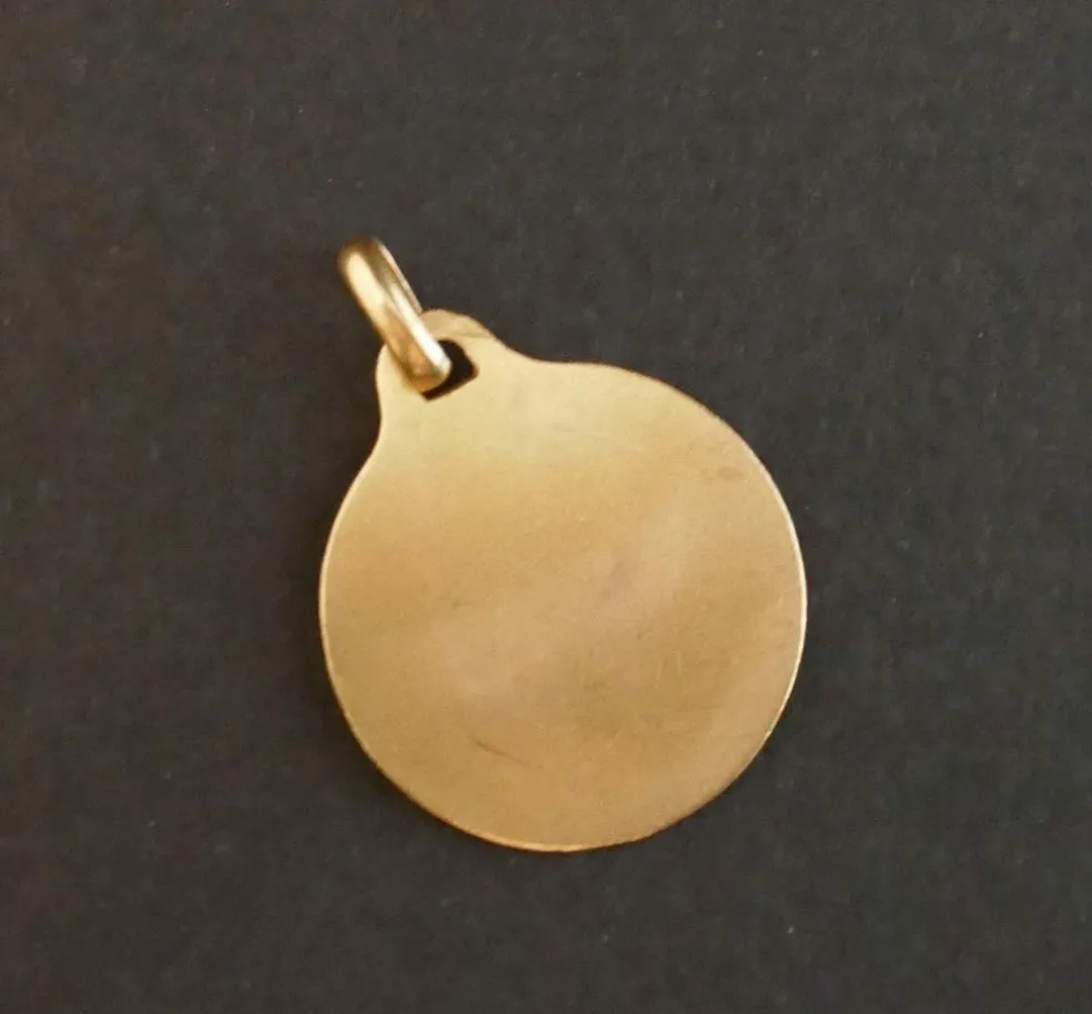 A.AUGIS - médaille Vierge or jaune