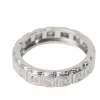 Alliance américaine ancienne platine et diamants