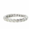 Alliance américaine en or blanc et diamants 0,22ct