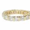 Alliance américaine en or jaune et diamants 2,40cts