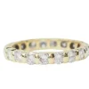 Alliance américaine en or jaune et diamants 1.33ct