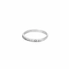 Alliance Américaine or blanc diamants