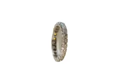 Alliance américaine Or blanc Diamants