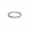 Alliance Américaine or blanc et diamants