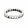 Alliance Américaine or blanc et diamants