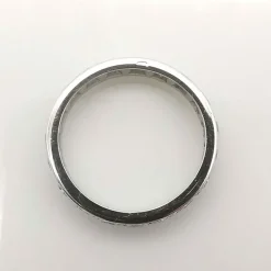 Alliance américaine or blanc et Diamants