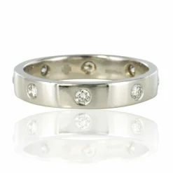 Alliance bandeau diamants