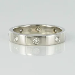 Alliance bandeau diamants
