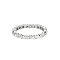 Alliance brillants or blanc