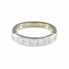 ALLIANCE DEMI TOUR DIAMANTS OR BLANC
