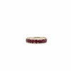 Alliance Demi-Tour or blanc rubis