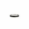 Alliance Demi-Tour Or blanc Diamants