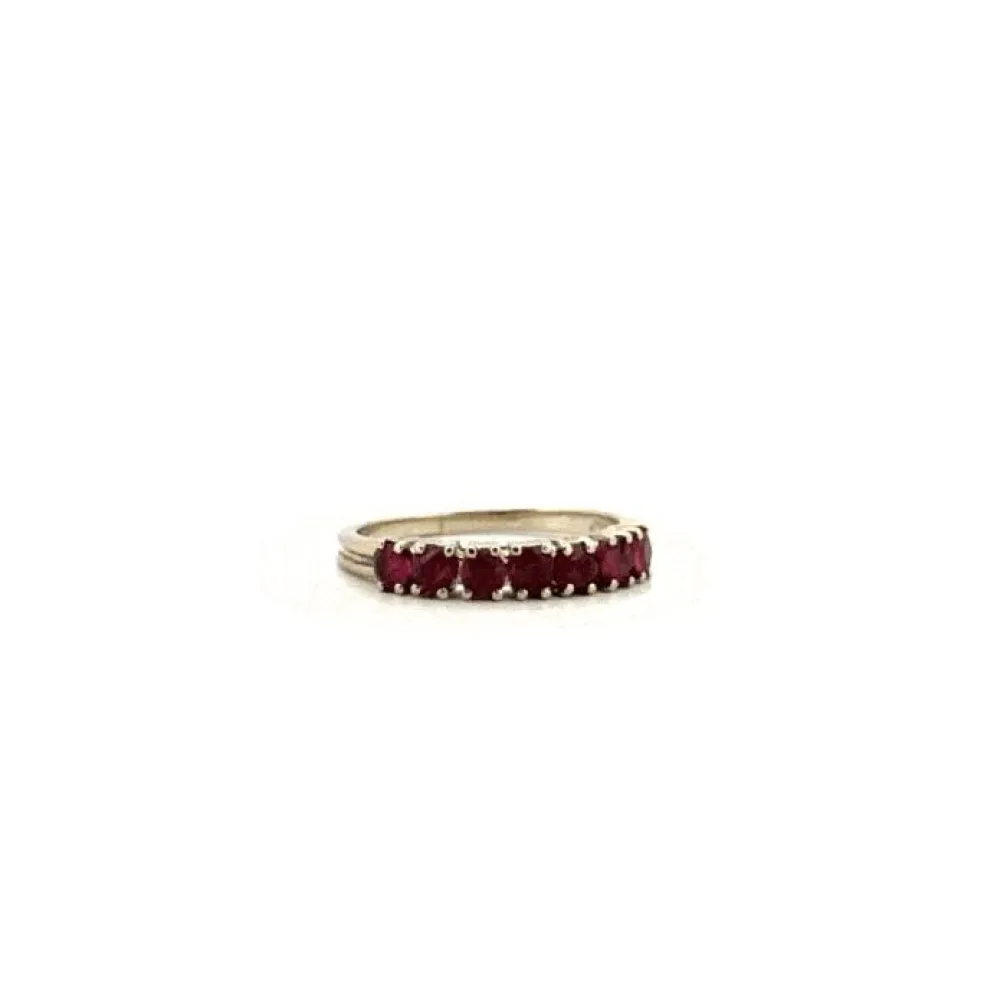 Alliance Demi-Tour or blanc rubis