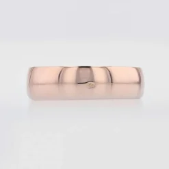 Alliance homme or rose large