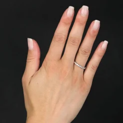 Alliance or blanc diamants occasion