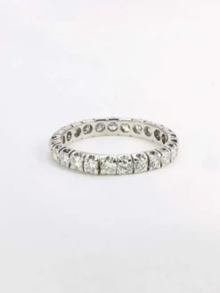 Alliance or blanc diamants
