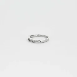 Alliance or blanc diamants