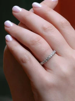 Alliance or blanc diamants