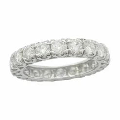 Alliance or blanc diamants.