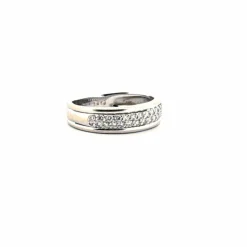 Alliance Or Blanc Diamants