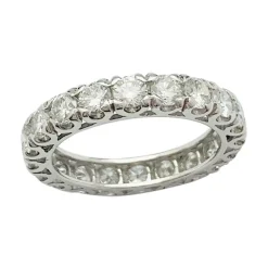 Alliance or blanc diamants.