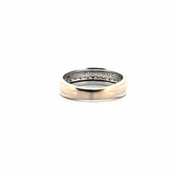 Alliance Or Blanc Diamants