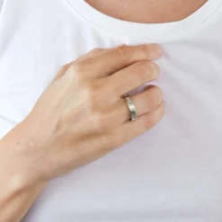 Alliance or blanc diamants