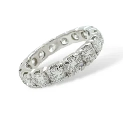 Alliance or blanc et diamants 3.68ct