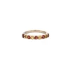 Alliance or et citrine et grenat