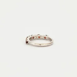 Alliance or et citrine et grenat