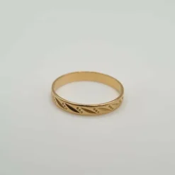 Alliance or jaune 18 carats