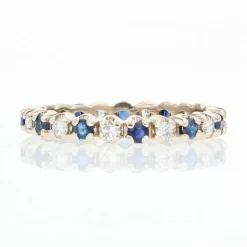 Alliance saphirs diamants