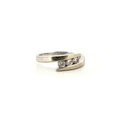 Alliance Trilogie Or Blanc Diamants