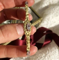 Ancienne Broche 3 Diamants