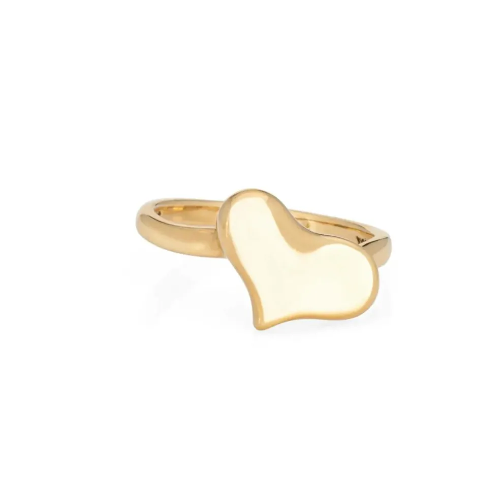 Angela Cummings - Bague Coeur Vintage Or Jaune