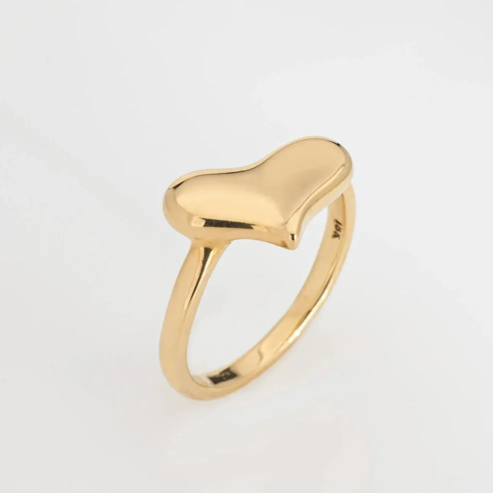 Angela Cummings - Bague Coeur Vintage Or Jaune