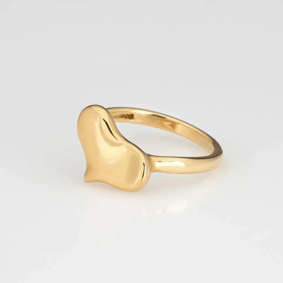 Angela Cummings - Bague Coeur Vintage Or Jaune