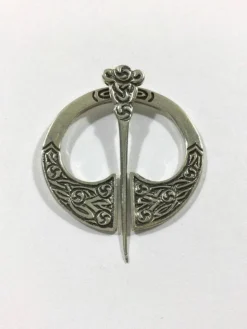Angleterre - Fibule En Argent