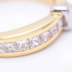 Anneau en or, Affaire de mariage Half Diamond