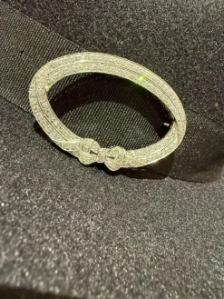 Art déco - Broche Platine et Diamants
