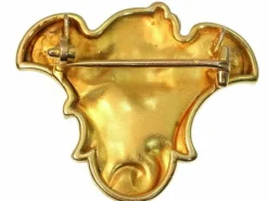 Art Nouveau brooch/pendant diamond