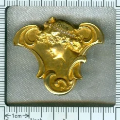 Art Nouveau brooch/pendant diamond