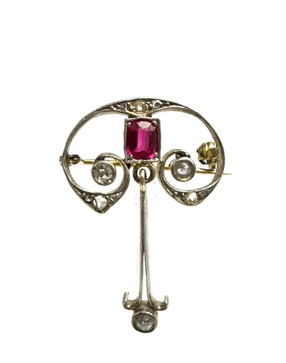 Art Nouveau Diamonds Necklace