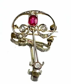Art Nouveau Diamonds Necklace