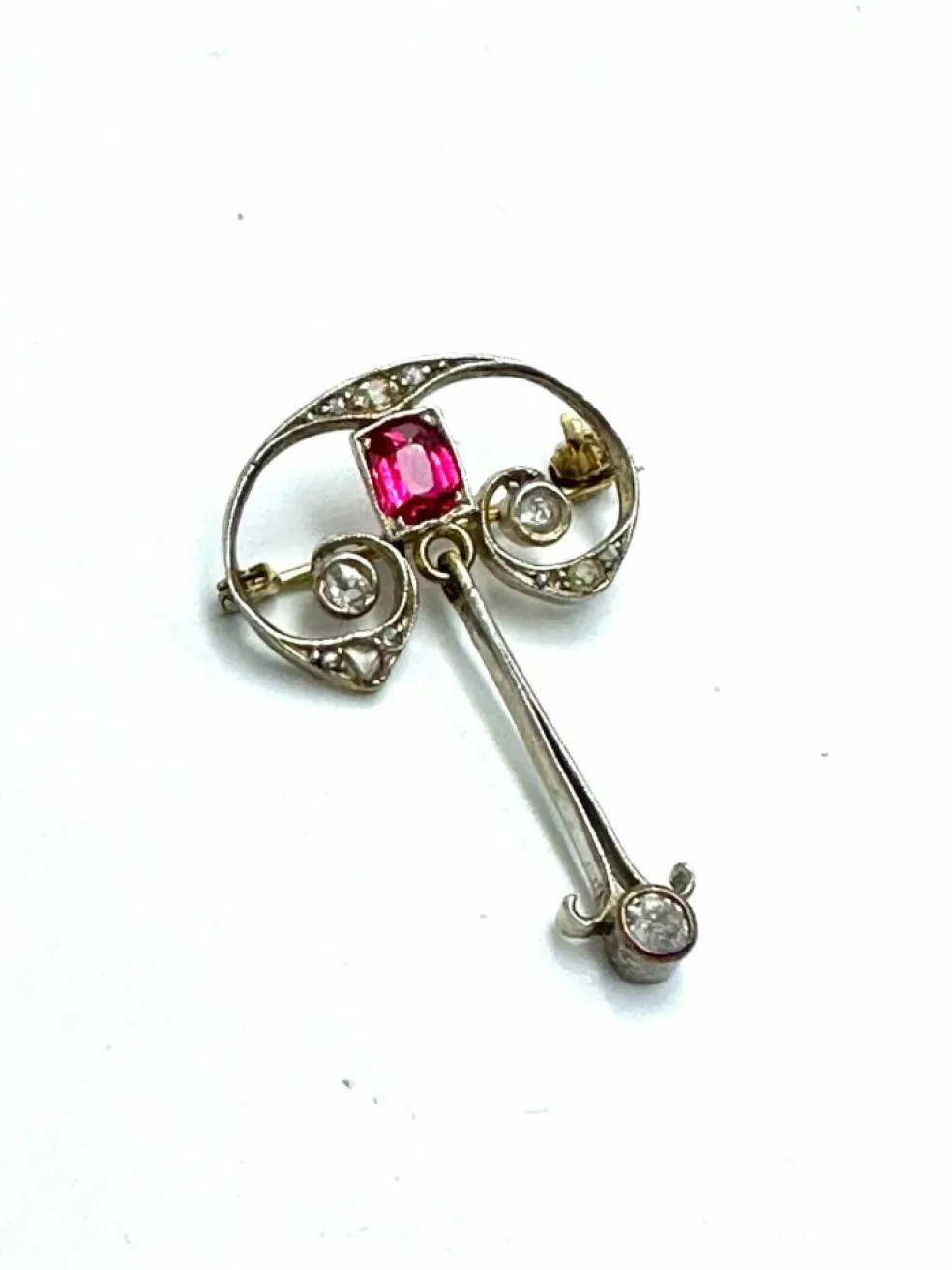 Art Nouveau Diamonds Necklace