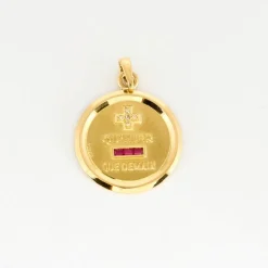 AUGIS - + qu'hier - que demain - Médaille d'Amour or jaune