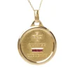 AUGIS - Collier médaille d'amour Or jaune Diamants
