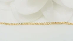 AUGIS - Collier médaille d'amour Or jaune Diamants