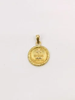 AUGIS - Médaille amour couronne de Laurier Plus qu'hier moins que demain or jaune